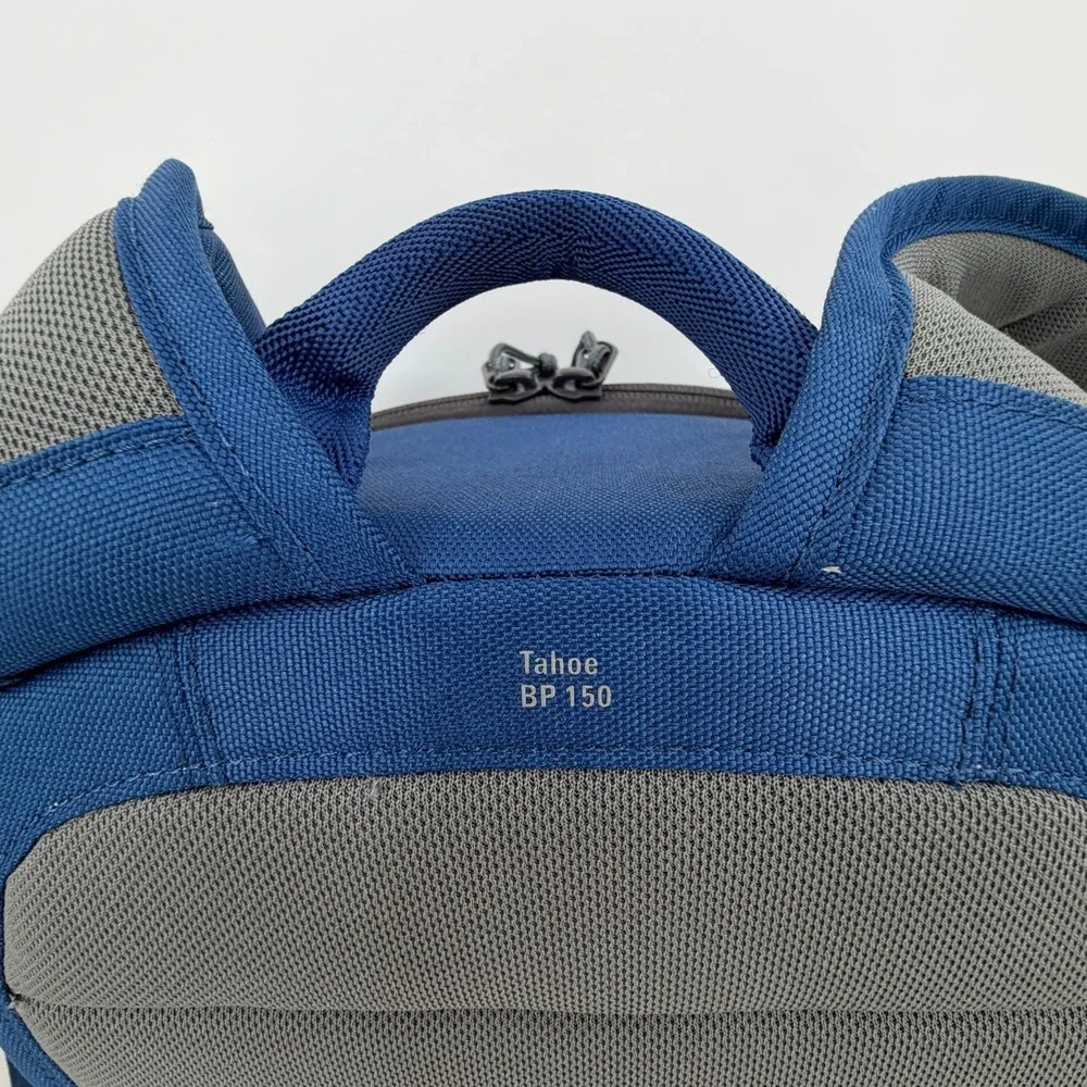 Lowepro Tahoe BP150 Camera Backpack  Blue Padded Storage Travel DSLR Photography
